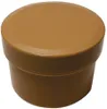 30 Salbendosen, Cremedosen 35ml flach ocker-gelb - Produktbild-Vorschau 2