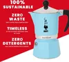 BIALETTI Rainbow Espressokocher blau, 3 Tassen Produktbild-Vorschau 1