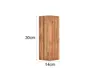 LED Innen Wandleuchte rustikal mit Holz für Wohnzimmer, Produktbild-Vorschau 3