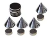 Dynavox 204605, 4 Stück(e), Chrom, 2,5 cm, 150 g Produktbild-Vorschau 3