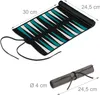 Relaxdays Backgammon, reisspeel dat opgerold kan worden, Productafbeelding-voorbeeld 4