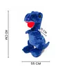 Gustaw Dino Edi - Peluche Grande XXL (Marine, 55cm), Voir les images du produit 5