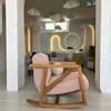 Hanah Home, NiniMini - Pink, křídlové křeslo, 100 % habrové Náhled obrázku produktu 10