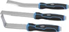 Three car body separating chisels with black and blue handles are laid out horizontally against a white background. Produktbild-Vorschau