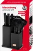 Klausberg Küchen Set 5 Messer und Utensilien Schwarz Produktbild-Vorschau 10