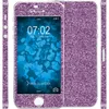 2 x Glitzer-Folienset für Apple iPhone 5 / 5s / SE lila Produktbild-Vorschau 1