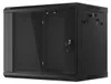 Lanberg WF01-6409-10B, Nástěnný regál, 9U, 60 kg, Zámek, 18 Náhled obrázku produktu 10