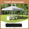 Składana altana COSTWAY 3x4,5m, altana pop-up z regulacją Podgląd zdjęcia produktu 3