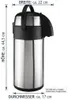 Thermoskanne 5 Liter Pumpkanne Kaffee Teekanne Warmhalte Produktbild-Vorschau 3