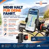 Handyhalterung für Fahrrad/Motorrad Smartphone Halterung Produktbild-Vorschau 5