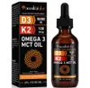 60 ml - Vitamin D3 K2 Tropfen | 4 ml = 20.000 IE | Produktbild-Vorschau 1
