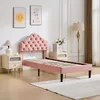 Łóżko tapicerowane Zerbaco, 90x200 cm, jednoosobowe, z Podgląd zdjęcia produktu 15