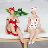 Gilde Kantensitzerfigur, Badenixe, "Becky", gepunktet, Anteprima dell’immagine prodotto 1