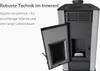 NEMAXX® P18 wasserführender Pelletofen 18 kW, A+ – bis 300 Produktbild-Vorschau 6