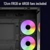 Aerocool Viewport Mini V2 ARGB, Tower-Gehäuse, (Tempered Produktbild-Vorschau 6