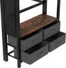 MODFU Lit Mezzanine 90x200 cm – Avec 4 Tiroirs et Bureau – Voir les images du produit 7