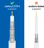 deleyCON HQ+ 20m SAT Koaxial Kabel 135dB - 5-Fach geschirmt Produktbild-Vorschau 3