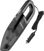A black and gray handheld car vacuum cleaner with a power cord and car adapter is shown against a white background. Náhled obrázku produktu