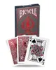 Bicycle® Kartendeck - Foil Back Crimson Red Kartenspiel Produktbild-Vorschau 22