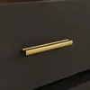 Sideboard mit 4 Schubladen und Glasplatte, Metallrahmen in Produktbild-Vorschau 6