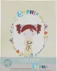 A cartoon illustration of a girl with red pigtails, holding a monkey plush toy, surrounded by medical-themed icons and the name 'Sophia'. The bottom of the image contains branding and charity information. Produktbild-Vorschau