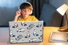 MuchoWow® Laptop Aufkleber Sticker Cover Muster - Katze - Produktbild-Vorschau 3