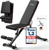 DH FitLife Hantelbank klappbar verstellbar | Schrägbank & Produktbild-Vorschau 1