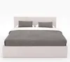 A bed with pillows and bedding, presented against a white background. Produktbild-Vorschau
