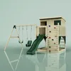 OutdoorToys Spielturm Nils aus Holz in Grün Dunkelgrün, mit Produktbild-Vorschau 1