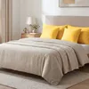 Kissenbezug 35x35 cm Gelb | 100% Baumwolle | Atmungsaktive Produktbild-Vorschau 2