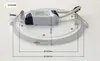 A white LED panel light with its driver and measurement indicators. Anteprima dell’immagine prodotto