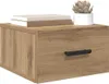 vidaXL Comodino 2 pezzi Rovere artigianale 35 x 35 x 20 cm Anteprima dell’immagine prodotto 2