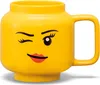 NHG LEGO Becher Large Winking Girl, Keramik, 530 ml, Produktbild-Vorschau 4