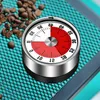 INF Magnetischer mechanischer Küchentimer Silber Produktbild-Vorschau 5