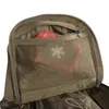 A close-up view of the interior mesh pocket of a backpack. Náhľad obrázku produktu