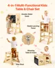 VEVOR Lernturm für Kinder von 1–5 Jahren, 4-in-1-Lernstuhl, Produktbild-Vorschau 3