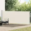 vidaXL Boční markýza výsuvná 600x160 cm krémová Náhled obrázku produktu 2