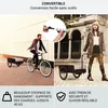 Klarfit Remorque Velo Cargo, Charette Velo à 2 Roues, Voir les images du produit 2