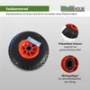 Sackkarrenrad PolyurethanRad 260x85 mm 3.00-4 75 mm Produktbild-Vorschau 2