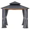 Vorhang für Sunjoy Zedernholz Gazebo 300cm x 300cm Produktbild-Vorschau 2