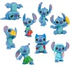 Disney Stitch Sammelbox mit 8 Figuren Produktbild-Vorschau 1