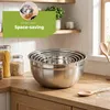 HI NATURE™ Juego de 6 Cuencos para Mezclar con Tapa – Bols Vista previa de la imagen del producto 5