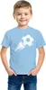 Kinder T-Shirt Jungen Fußball-Motiv Sport-Kleidung Geschenk Produktbild-Vorschau 2