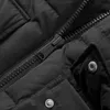 Tommy Jeans Midi Alaska Faux Fur Jacket Noir - Grand L Voir les images du produit 4