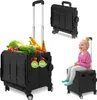Jayseuw Einkaufstrolley Faltbarer bis 55KG mit Produktbild-Vorschau 8