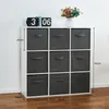 Mondeer 9er-Würfelregal Flexibel mit Stoffboxen, Stabil, Produktbild-Vorschau 6