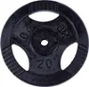 GORILLA SPORTS® Hantelscheiben - 20kg Gewichte, Tri-grip, Produktbild-Vorschau 2
