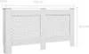 vidaXL Heizkörperabdeckung Weiß 152x19x81,5 cm MDF Produktbild-Vorschau 14