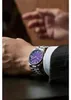 Uni Uhr CITIZEN Tsuyosa Automatic J0200-50W, Silber / Lila Produktbild-Vorschau 4