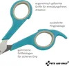 Fellschere abgerundet Augenschere Pfotenschere 17,5cm Produktbild-Vorschau 4